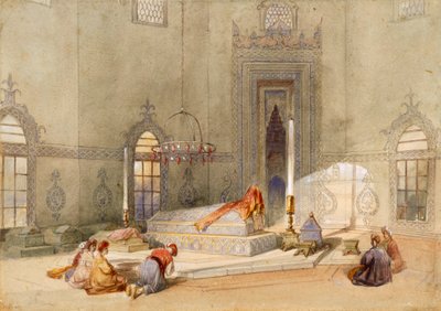 The Mausoleum of Sultan Mohmed, Brusa by Thomas Allom